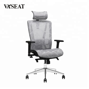 Alto respaldo ergonómico sillón silla de <span class=keywords><strong>oficina</strong></span> de malla con reposacabezas - Product Image 1