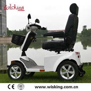 Tamaño medio de 4 ruedas al aire libre discapacitados Scooter de movilidad gente vieja Scooter Eléctrico <span class=keywords><strong>14</strong></span> pulgadas 24V 800W Ce 150kg 330lbs - Product Image 3