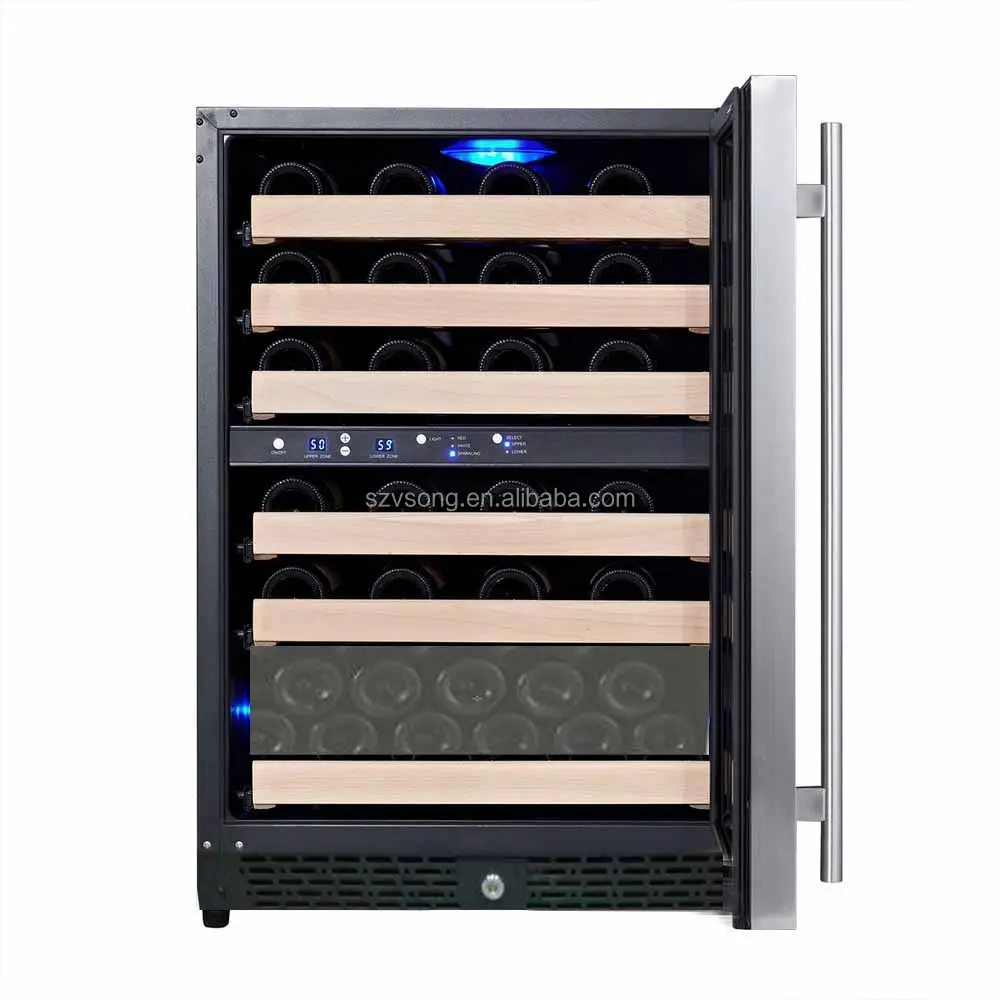 24 "eingebauten wein display kühlschrank/weinkeller/weinkühler 220 v, 110 v