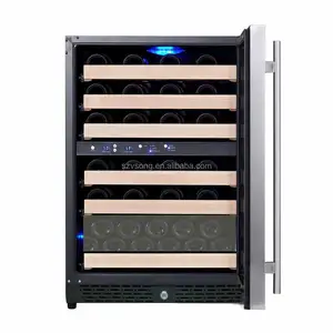24 "built-in display vino frigorifero/cantina/wine cooler 220 v, 110 v