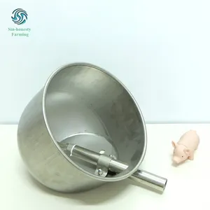Stainless Steel Pig Water Cup Drinker Bowl for Cow Farming