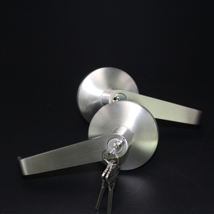 Cháy Cửa Bên Ngoài Đòn Bẩy Khóa Chính Xác Đúc Rắn Xử Lý Key Phiên Bản Cho Đẩy/Báo Chí Thanh <span class=keywords><strong>Panic</strong></span> Thoát Thiết Bị - Product Image 1