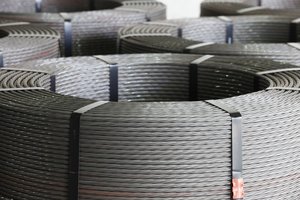 Hilo de acero para PC de baja relajación, 12,7mm, 15,2 unidades