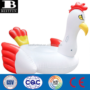 Flotador Inflable <span class=keywords><strong>de</strong></span> Gallo <span class=keywords><strong>de</strong></span> Vinilo Grueso y Resistente, Isla Flotante Gigante para Montar, para Adultos, Fiestas <span class=keywords><strong>de</strong></span> Verano en <span class=keywords><strong>la</strong></span> Piscina - Product Image 4