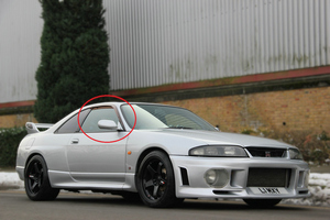 Deflector de Viento para Pilar A de Fibra de Carbono para Nissan Skyline R33, Incluye Almacén en EE. UU. Envío - Product Image 5