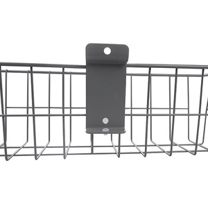 Small Metal Mesh Wire <strong>Basket</strong> Organizer Slat <strong>Wall</strong> <strong>Storage</strong> <strong>Basket</strong> - Product Image 3