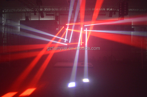 Đèn Led <span class=keywords><strong>4</strong></span> Đầu 2019 Đèn Chùm Chuyển Động Đèn Hiệu Ứng Led Đèn Laser Cho Sàn Nhảy & Quán Bar & KTV - Product Image 5