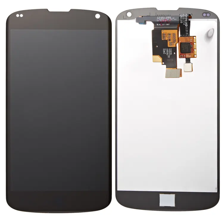 12 months warranty lcd for LG Nexus 4/E960 screen replacement with fast shipping