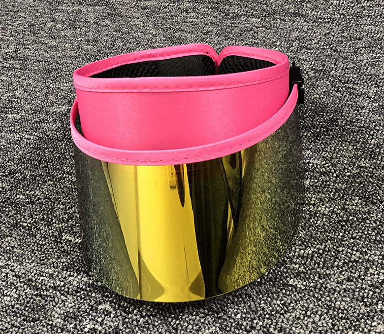 3 Serre-têtes dorés et roses