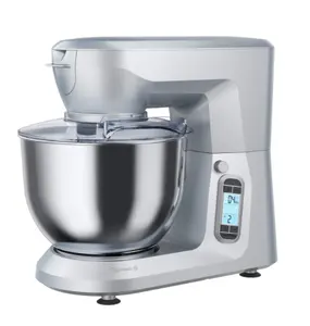 Electric Stand Mixer,Baking Mixer with 6L Large Capacity S/S Bowl, 8 Speed Bread Mixers