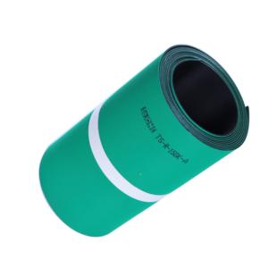 Sabuk datar antistatik elastis 1.5mm hijau/hitam digunakan pada mesin tekstil - Product Image 4