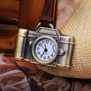 Di Tasca del quarzo Orologi Delle Donne Degli Uomini Marrone Dell'annata Del Pendente Orologi di Cuoio Della <span class=keywords><strong>Macchina</strong></span> <span class=keywords><strong>Fotografica</strong></span> Della Catena Della Collana Della Vigilanza di Tasca (KKWT82037) - Product Image 3