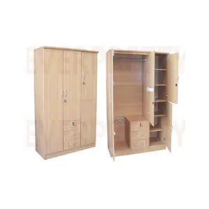Wholesale Modern Style Sri Lanka Teak Wood Almirah Pantry Cupboard Designs
