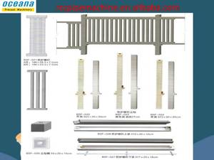 Moule de <span class=keywords><strong>clôture</strong></span> <span class=keywords><strong>en</strong></span> <span class=keywords><strong>béton</strong></span> préfabriquée, meilleure vente chinoise, <span class=keywords><strong>en</strong></span> plastique, décoration de jardin - Product Image 3