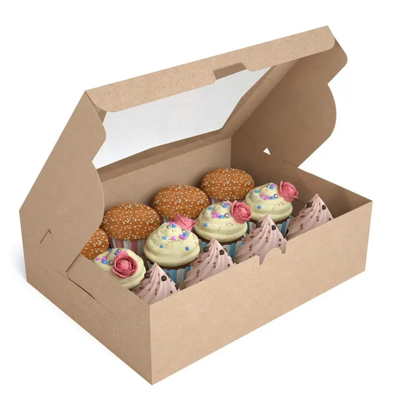 Kotak Kemasan Makanan Muffin Cupcake Terlaris