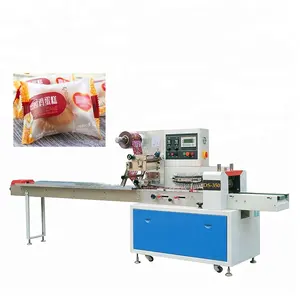 Automatic Cup Cake Donut Packing Machine Automatic Donut Rice Cake Packaging Machine