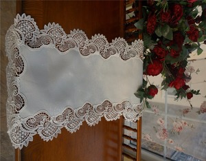 Bán Buôn Thêu Organza Bảng <span class=keywords><strong>Runner</strong></span> <span class=keywords><strong>Polyester</strong></span> Ren Bảng <span class=keywords><strong>Runner</strong></span> - Product Image 2