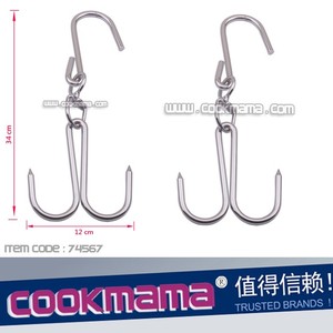 Gancho <span class=keywords><strong>colgante</strong></span> de carnicero de acero inoxidable, gran descuento, venta al por mayor de fábrica - Product Image 2