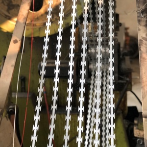 <span class=keywords><strong>Alambre</strong></span> de púas con plataforma, maquinilla de afeitar, Cruz <span class=keywords><strong>Concertina</strong></span> galvanizada BTO22 - Product Image 1