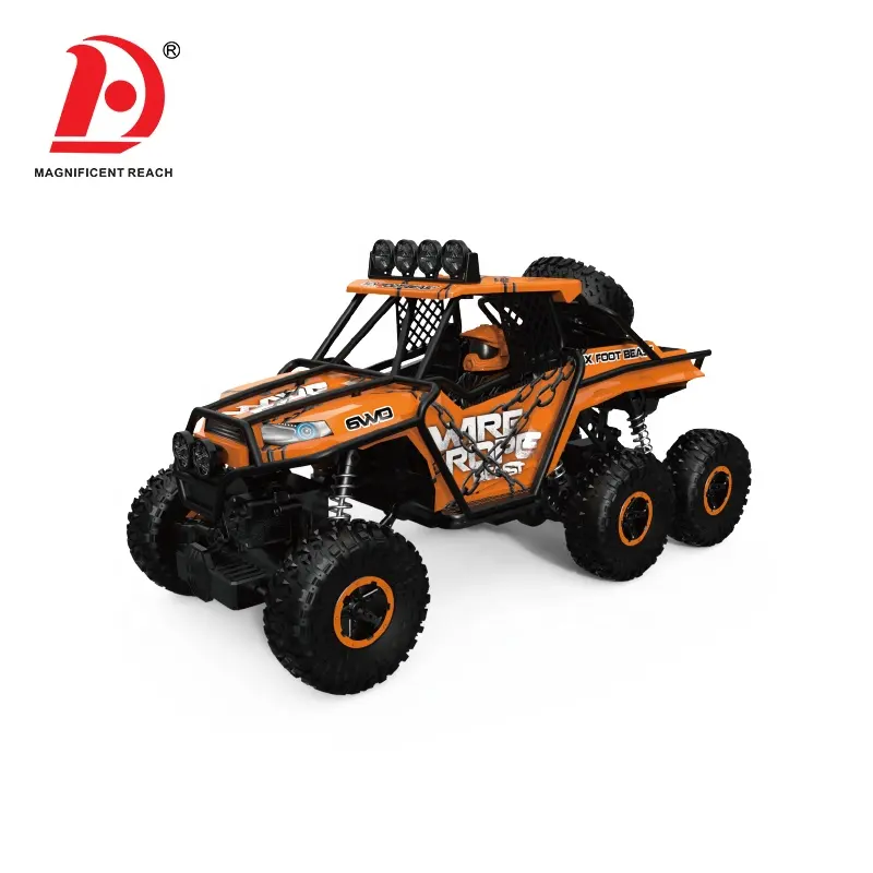 HUADA 2023 1:16 4CH 6 Wheels Waterproof Rock Climbing Remote Radio Control Off Road Toys Rc Car