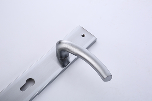 铝柄铁板完整门锁门把手大尺寸手柄锁 - Product Image 5