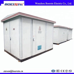 屋外電気変圧器変電所 120V IP66 12個口コンパクトキュビクルパネルコンビネーションボックス配電金属製 - Product Image 3