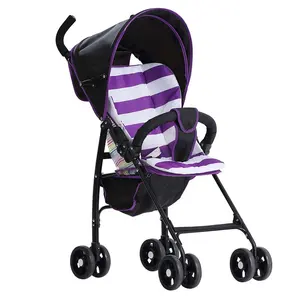 工厂批发轻量级多功能婴儿推车与遮阳伞婴儿婴儿车