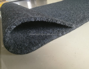 100% poliéster antracita marino negro shaggy <span class=keywords><strong>alfombra</strong></span> para cubierta del barco - Product Image 6