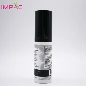 Custom Special Design Powder Spray Pump Plastic Pepper Bottle 50ml With Whiting Printing