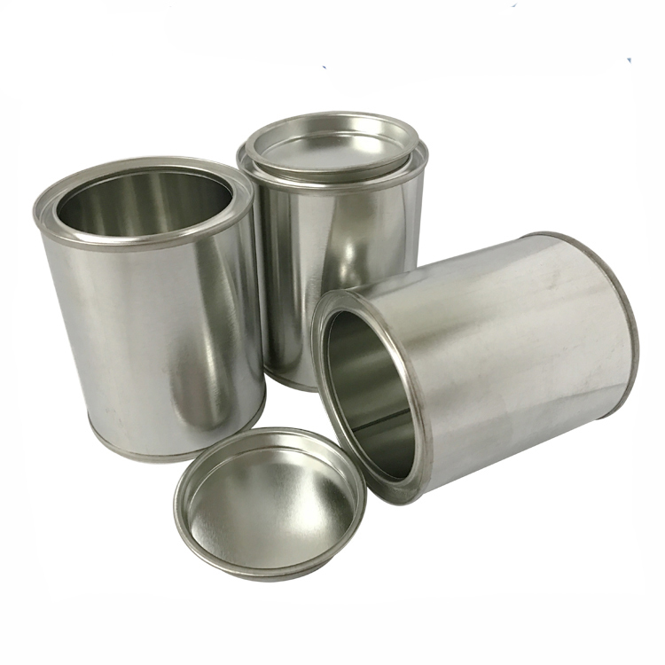 8 oz tin can candle container jar