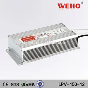 Lpv-150-12出力電圧電源12v150w防水電源ledドライバ