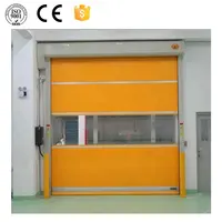 Porta automatica Ad Alta Velocità Veloce Roller Shutter Porta In PVC Made In Wuxi