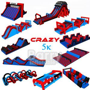 Hot Bán Đội Xây Dựng Ngoài Trời Trò Chơi Thể Thao Inflatable 5 k các Chướng Ngại Vật để Bán - Product Image 4