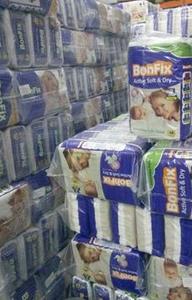 Bonfix-Pañales de tela económicos para entrenamiento de bebés, Pantalones suaves y desechables con características impermeables antifugas - Product Image 3