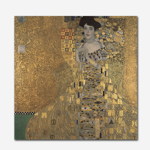 Famoso artista tela allungata cornice il bacio klimt pittura a olio su tela - Product Image 2