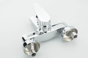 RV <strong>Surface</strong> <strong>Mounted</strong> Hot and Cold Bathroom Bath Chrome Brass Water <strong>Shower</strong> <strong>Mixer</strong> Tap Taps Ducha Valve Set De Griferia - Product Image 3