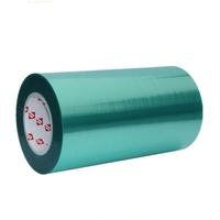 Film vinyle tpe transparent/bleu fonctionnel, très bon marché, pour la protection des écrans en verre