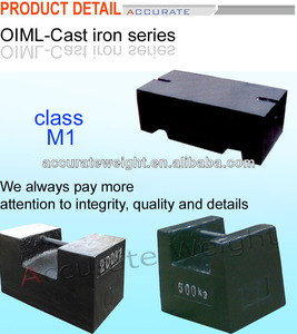 clase m1 200kg 500kg 1000kg 2000kg poids fonte - Product Image 5