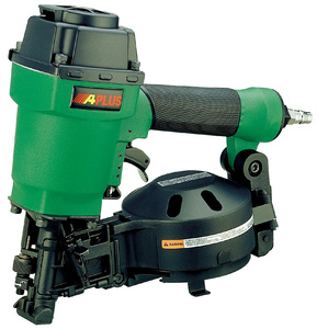 APLUS R-45 Pneumatique Bobine Toiture Cloueuse 45mm Ondulé Clou Réglable Pilote Longueur En Alliage D'aluminium CE Certifié - Product Image 1