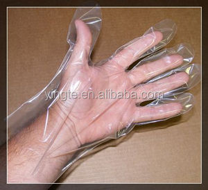 Usine de gros PE <span class=keywords><strong>Film</strong></span> simple nous gants jetables longs gants en plastique - Product Image 2