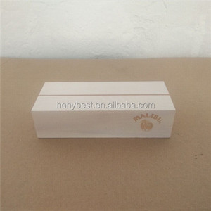 Rustic Wooden Block Base Oak Wood Display Stands Acrylic Sign <strong>Holders</strong> <strong>Name</strong> Card <strong>Table</strong> Number <strong>Holder</strong> for Weddings Parties Events - Product Image 4