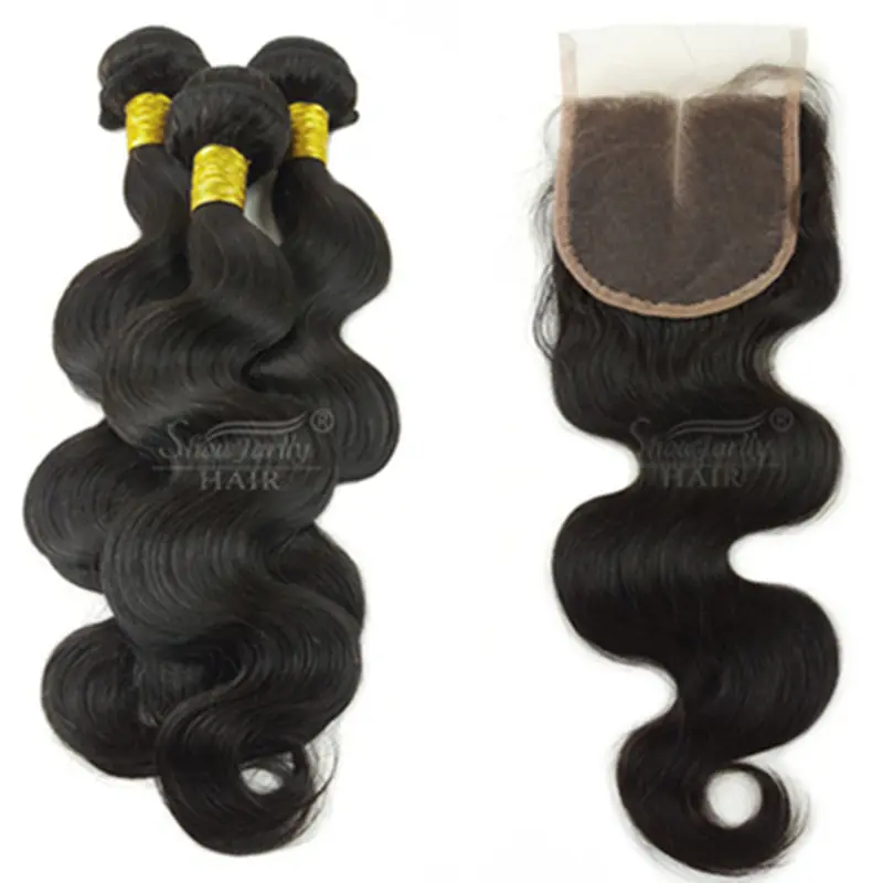 Beauty supplies and hair product 8A grade 8" to 30" double weft raw unprocessed Peruvian virgin hair for sale