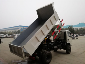 चीनी सबसे कम कीमत 4X4 बंद सड़क डोंगफेंग <span class=keywords><strong>6</strong></span> पहिया मिनी डम्पर ट्रक 4cbm - Product Image 4