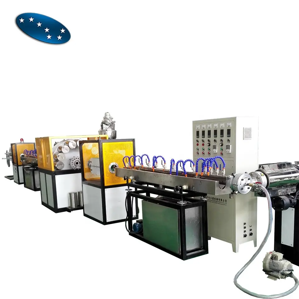 PVC garden suction hose pipe cutting machine making production line