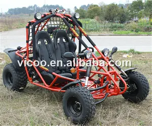 Adult and kids 2 seats 4 wheel buggy, dune sand beach buggy 150/ 200CC CVT electric start go cart for sale