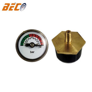 BECO 1 بوصة 25-1 بار صغير مع دقة مقياس ضغط طبي مثبت في الخلف مقياس ضغط طبي - Product Image 5