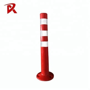 Poste de Barrera de Tráfico Reflectante Flexible con Resorte para Mayor Visibilidad - Product Image 5