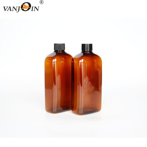 Bottiglia Oblunga in PET Ambrato da <span class=keywords><strong>500</strong></span> <span class=keywords><strong>ml</strong></span> con Collo 28-410 - Product Image 5
