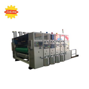 Nouvelle machine <span class=keywords><strong>JLA</strong></span> pour l'impression, le rainurage, la découpe et l'empilage entièrement automatiques pour l'emballage de boîtes en carton ondulé avec garantie de 5 ans - Product Image 2