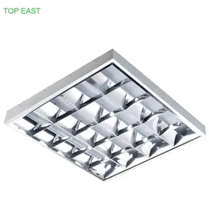 Chất Lượng Cao CE DLC T5 T8 LED Troffer Chiếu Sáng Lưới Tản Nhiệt Ánh Sáng Với 3 Năm Bảo Hành